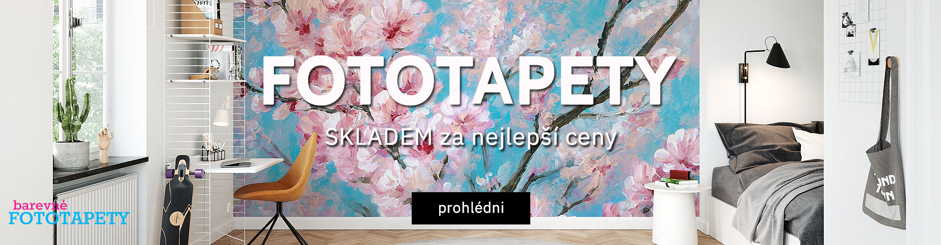 nejlevnější fototapety skladem, barevnefototapety.cz