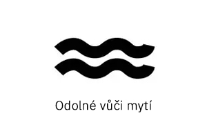 Symbol na tapetě, odolné vůči mytí